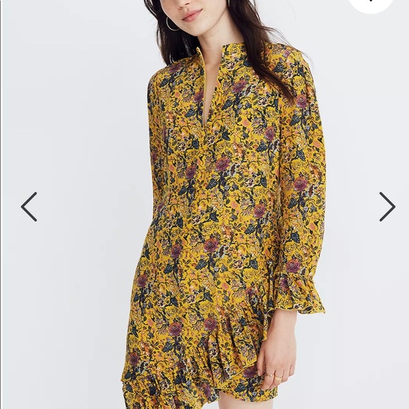 Madewell Dresses & Skirts - Madwell x Karen Walker Silk Floral Loretta Dress
